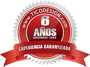 5 A&ntilde;os de Experiencia TicoDesign