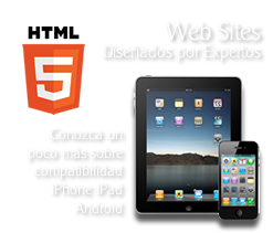 HTML5 Iphone Dise&ntilde;o web en Costa Rica